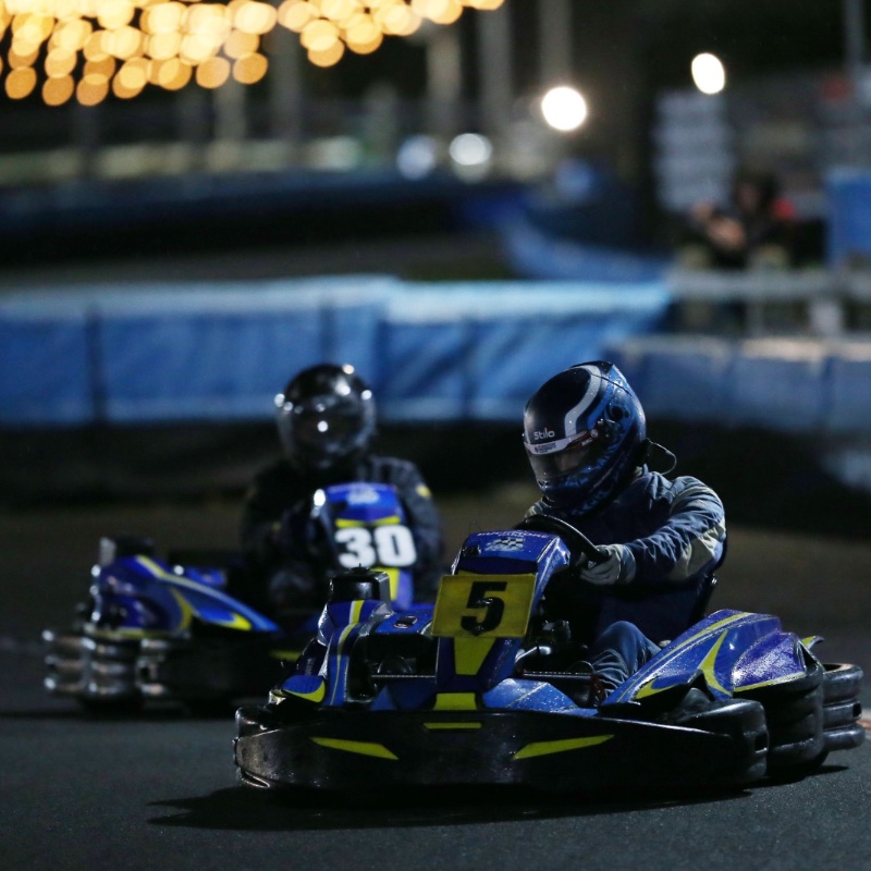 30 Minute Night Karting Session
